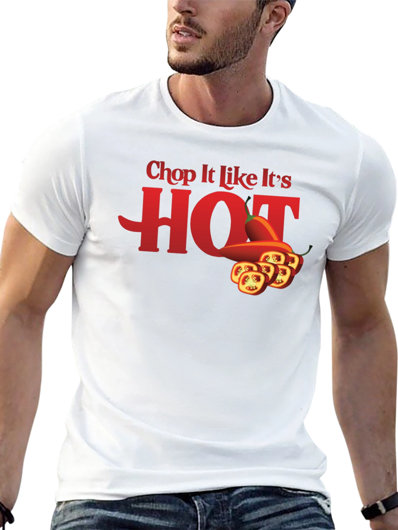 Spicy Humor T-Shirt: Chop It Like Its HOT!