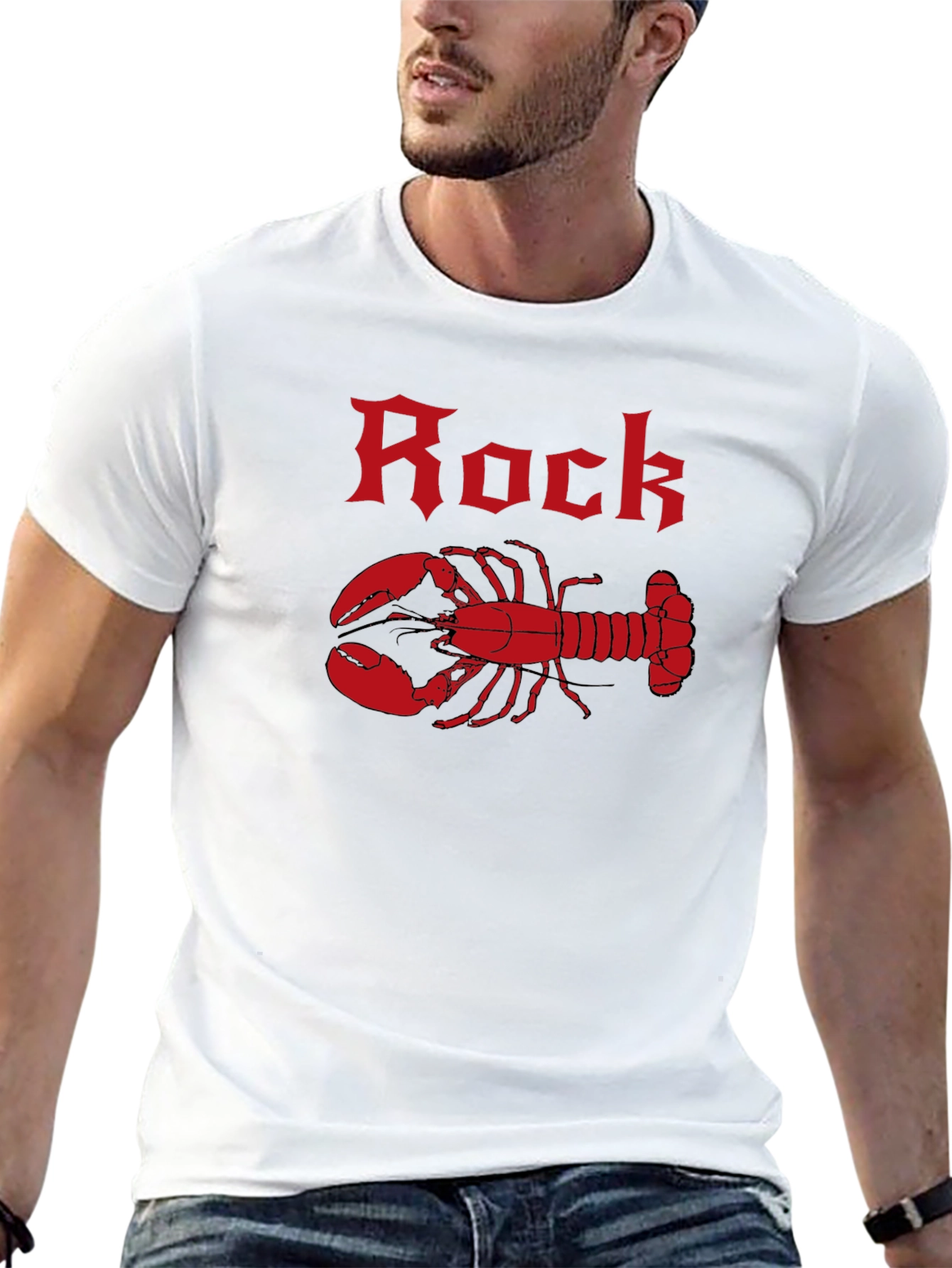 Rock Lobster Graphic Print Tee
