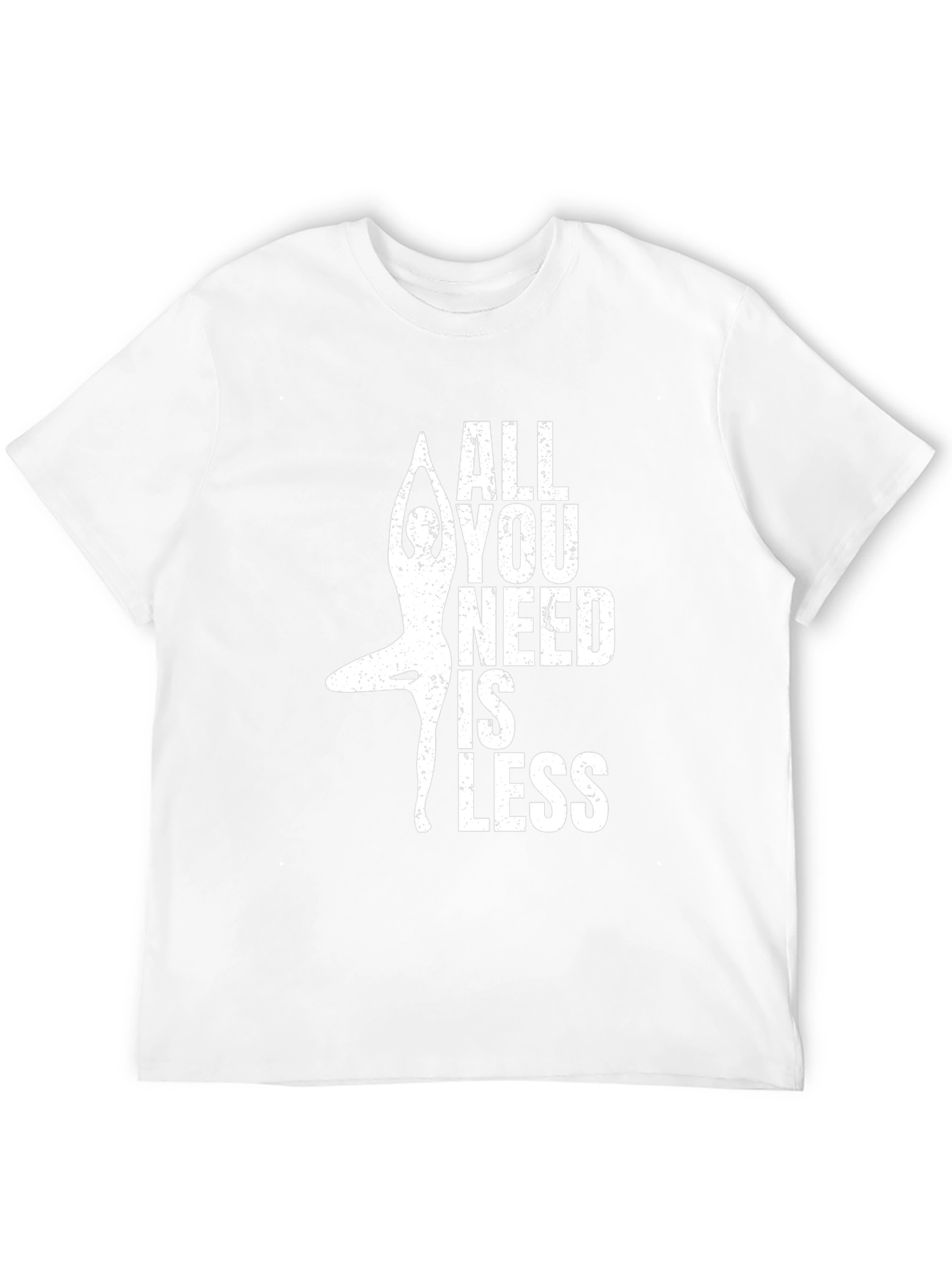 Yoga Lovers Tee: All You Need is Less T-Shirt