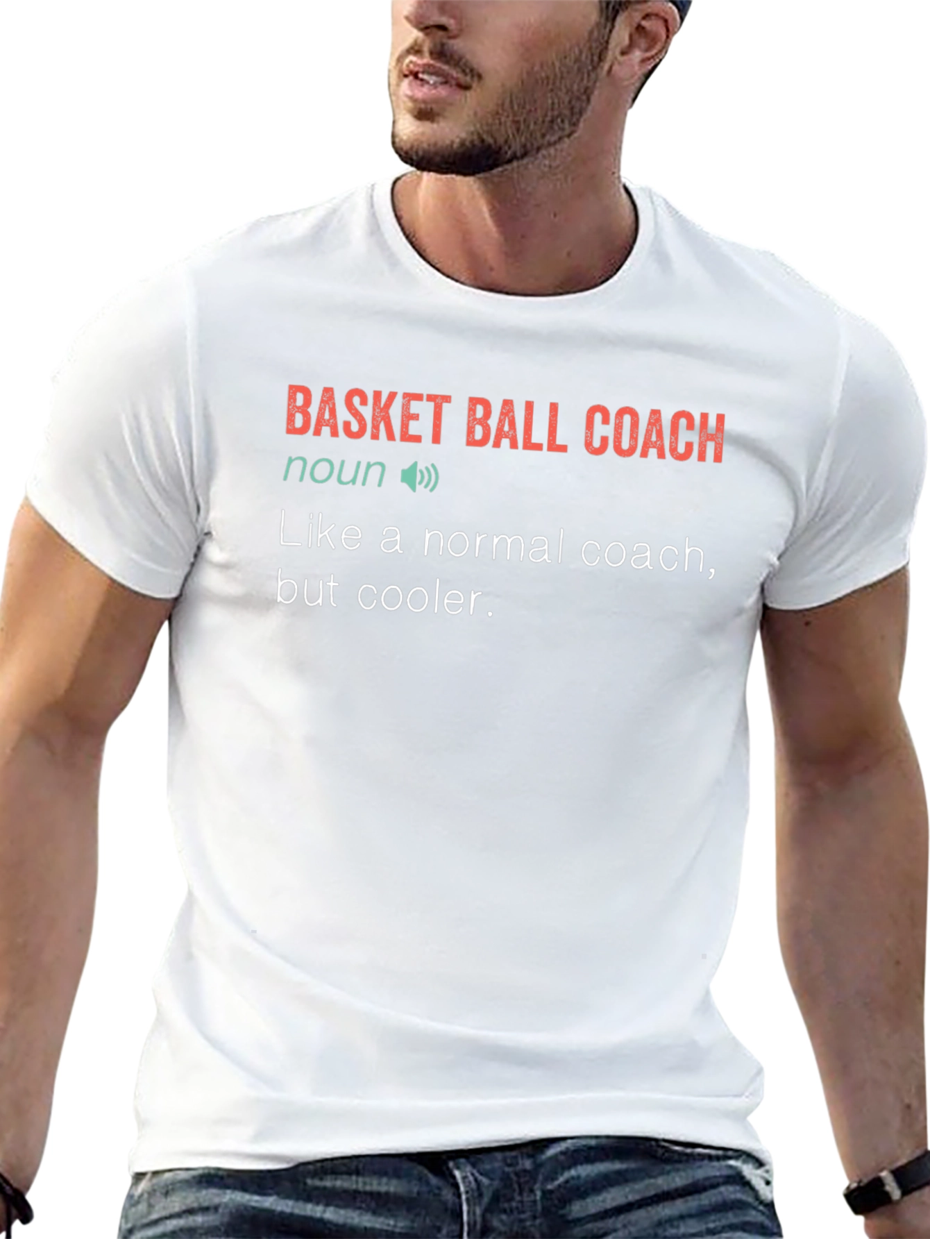 Basketball Coach Definition T-Shirt - Cool & Funny