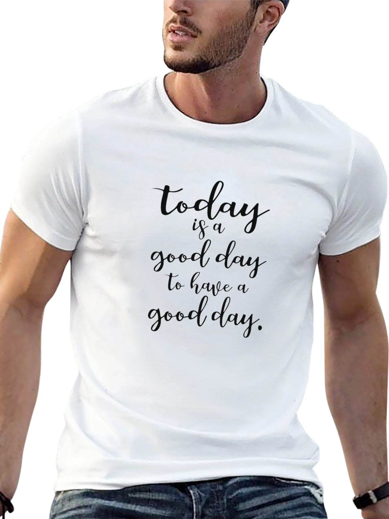 Motivational Graphic Black T-Shirt