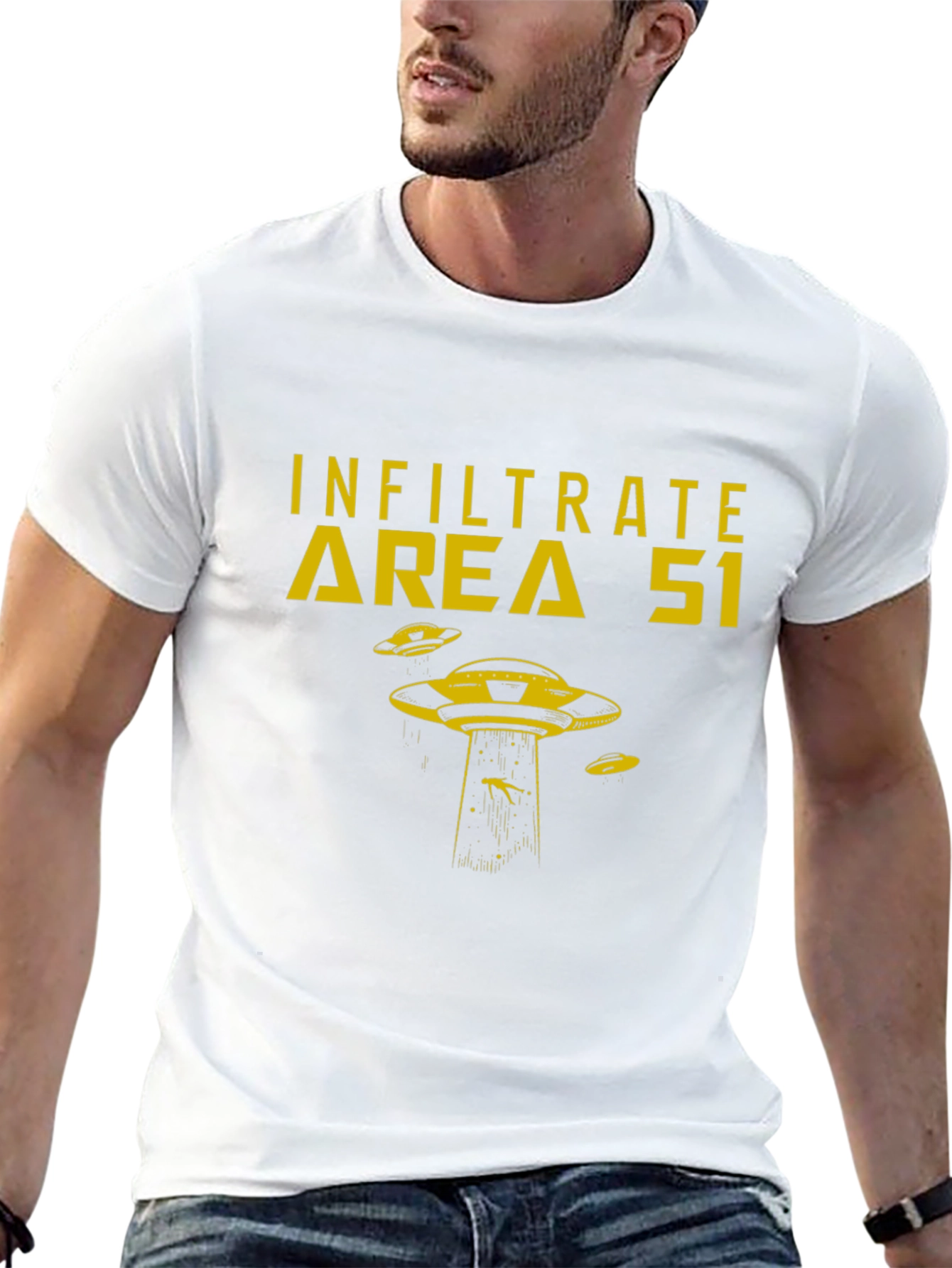 Infiltrate Area 51 T-Shirt - Black