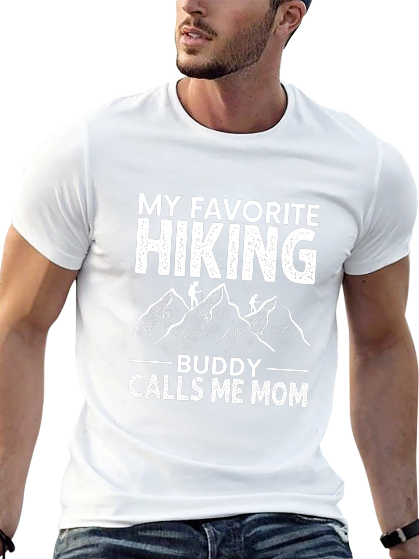 My Favorite Hiking Buddy Calls Me Mom T-Shirt