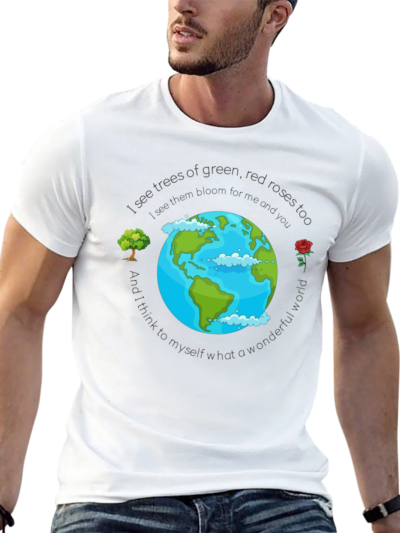 Wonderful World Graphic T-Shirt