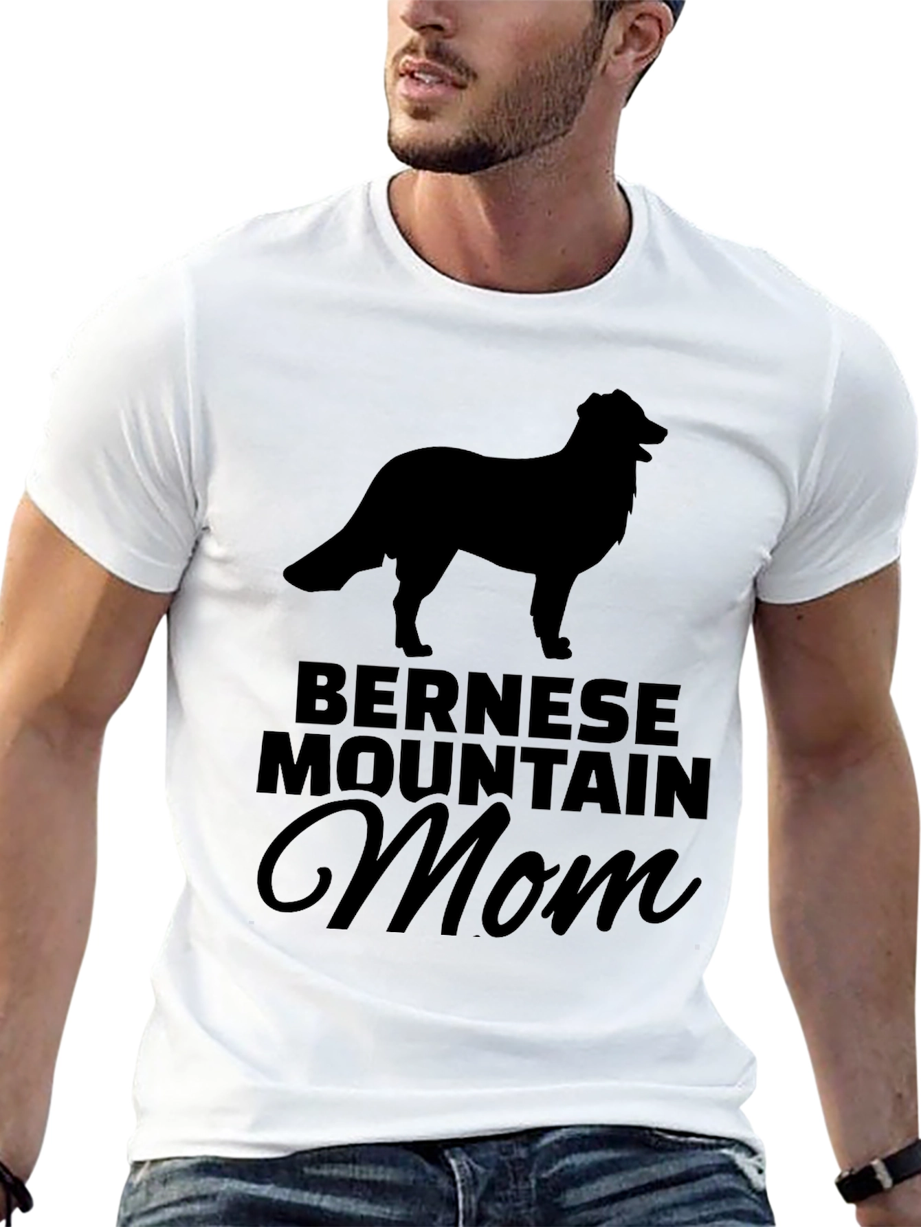 Bernese Mountain Dog Mom T-Shirt