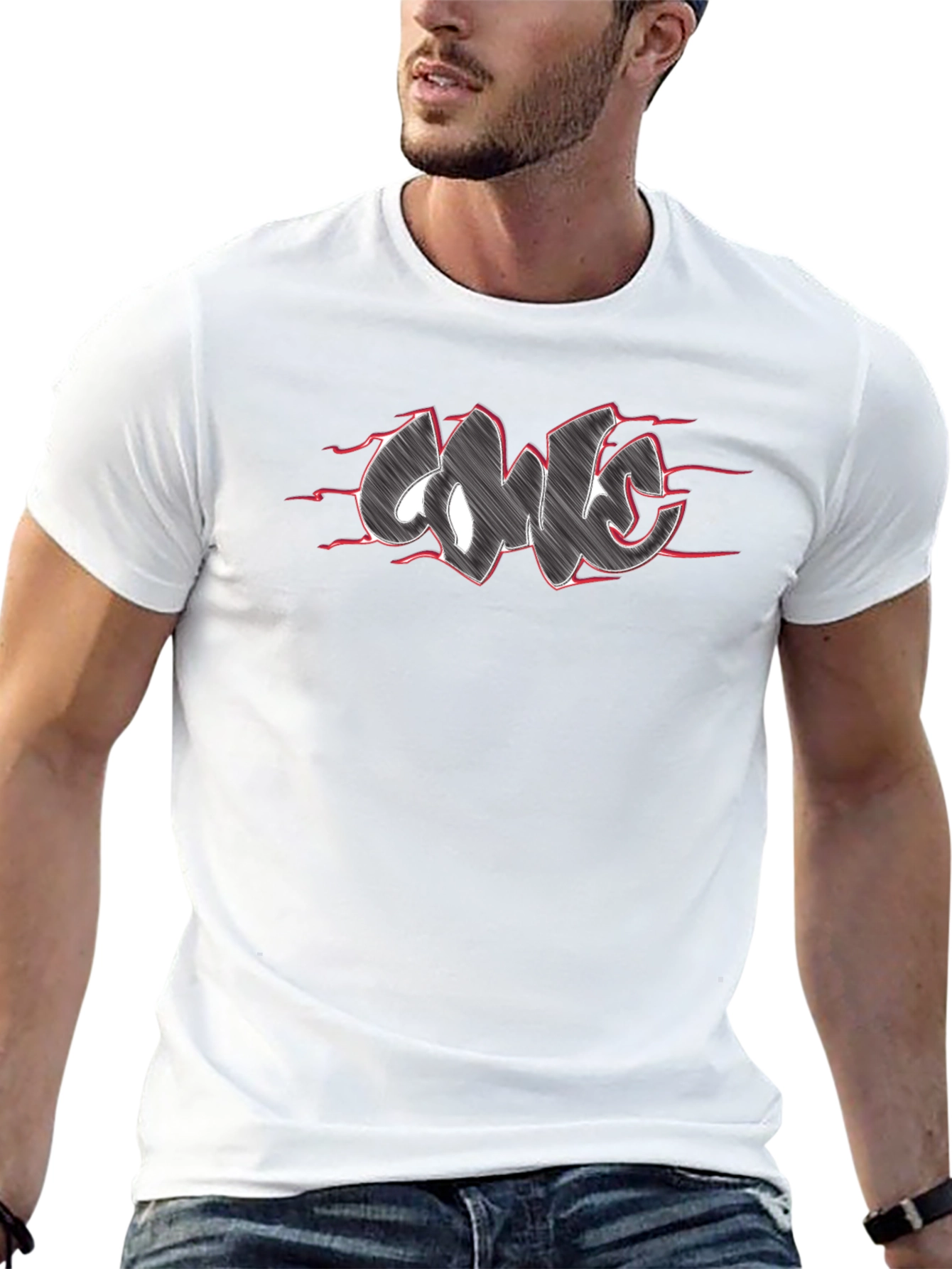 Graffiti Style T-Shirt - Cool Graphic Tee