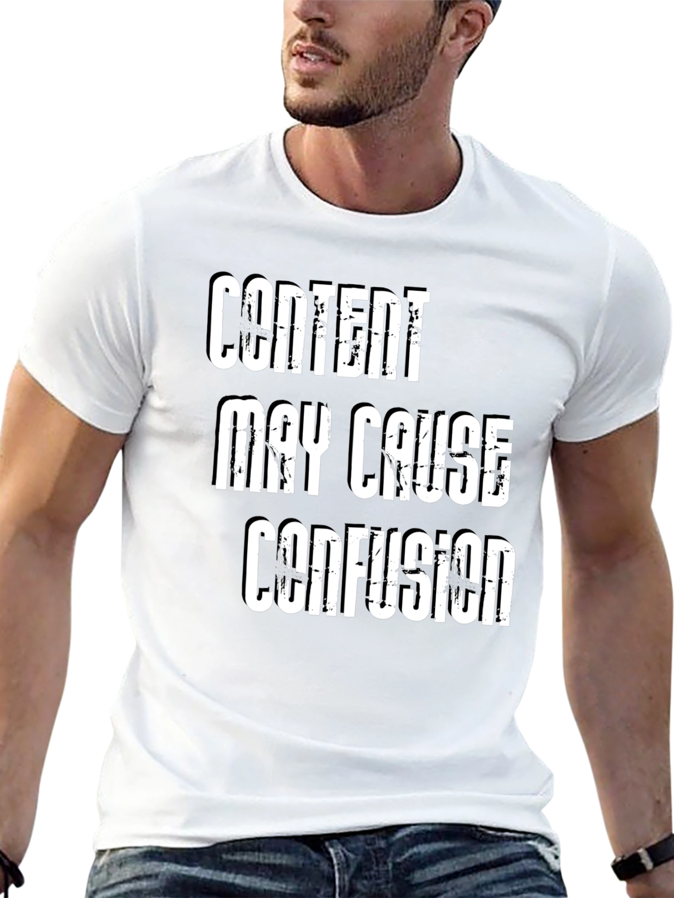 Content May Cause Confusion - Novelty T-Shirt