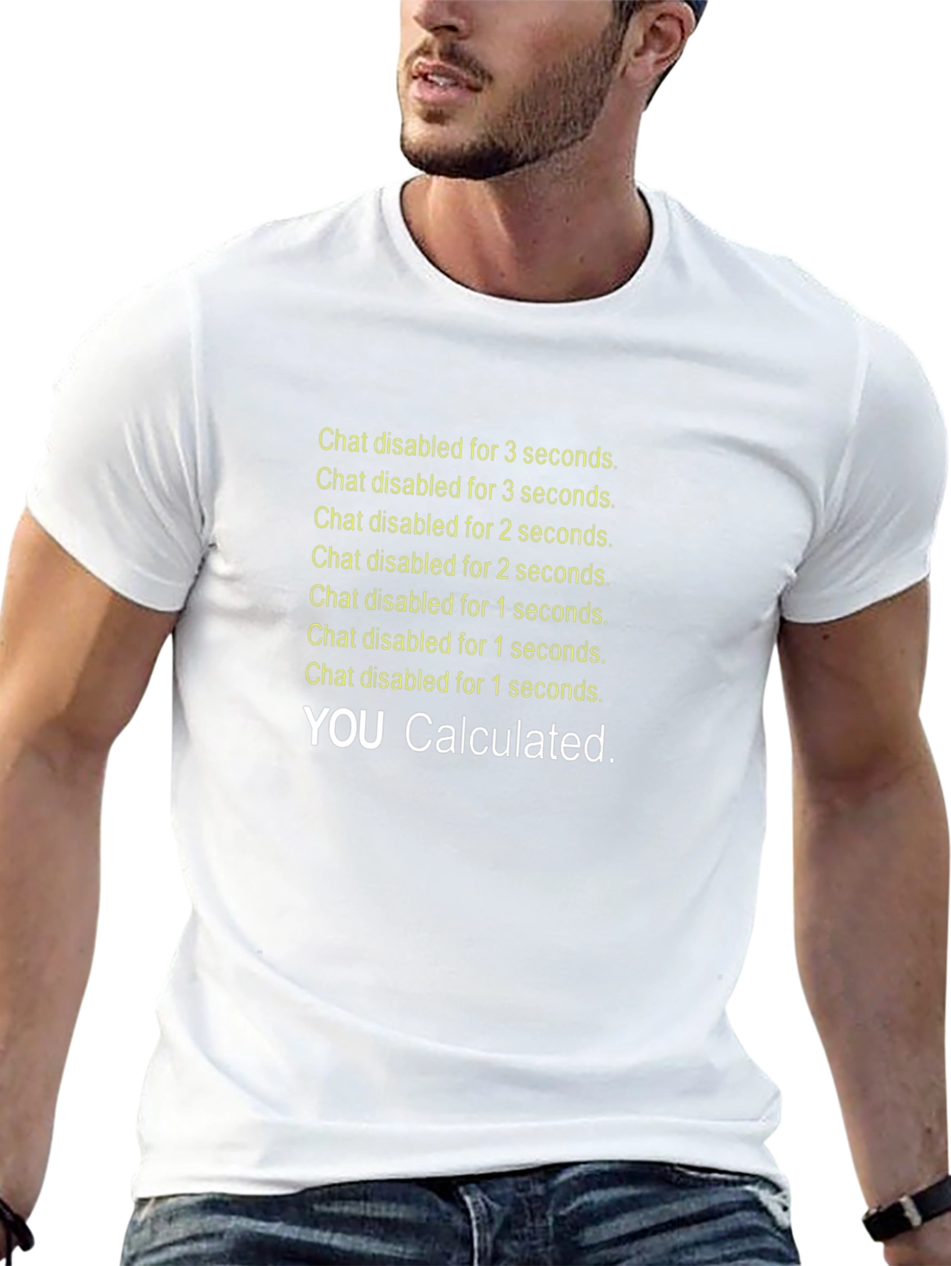 Chat Disabled T-Shirt - Rocket League Inspired