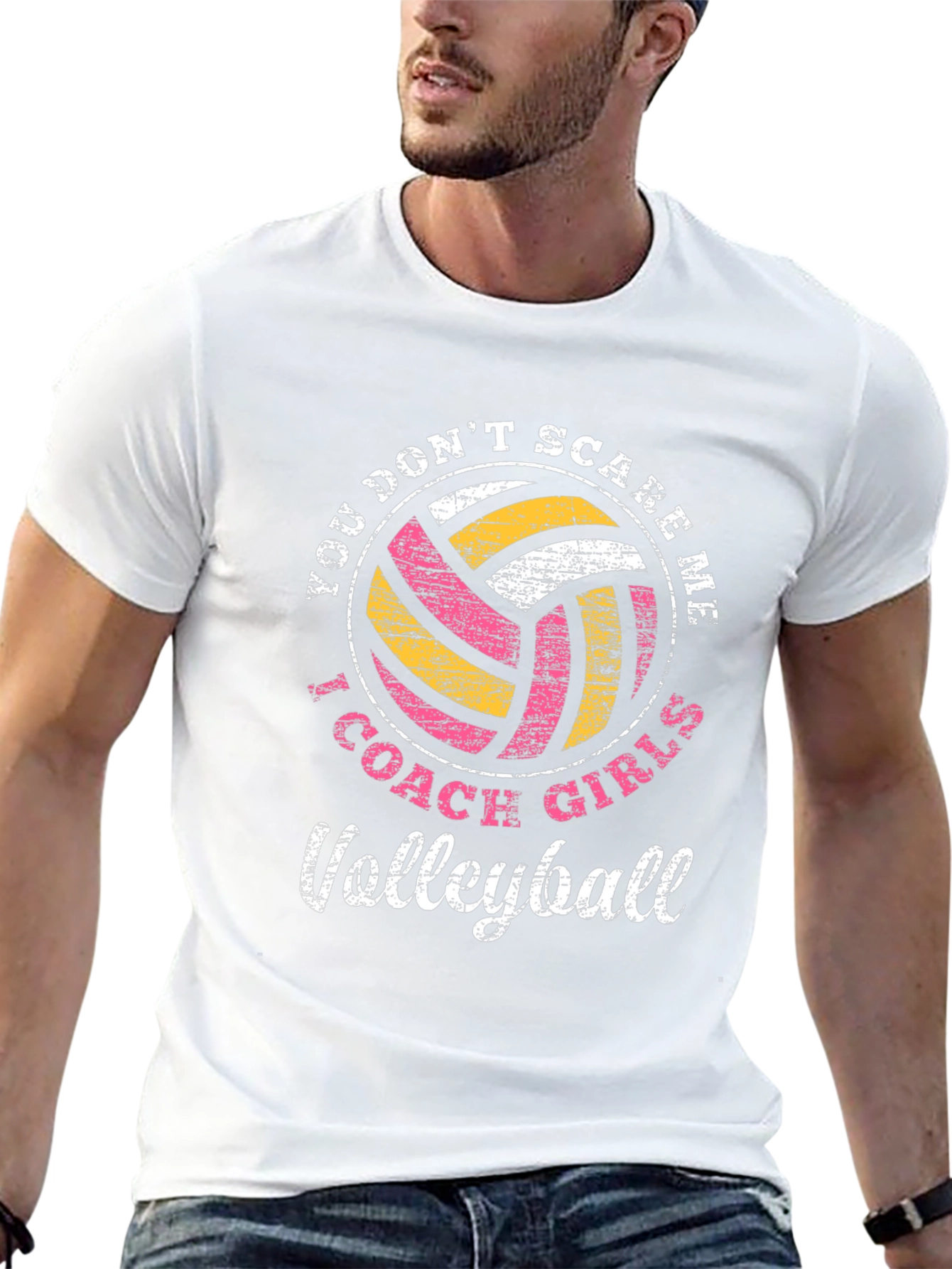 Volleyball Coach Girls T-Shirt