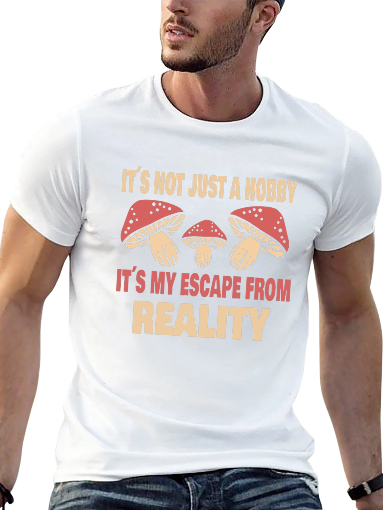 Mushroom Escape From Reality Graphic Tee