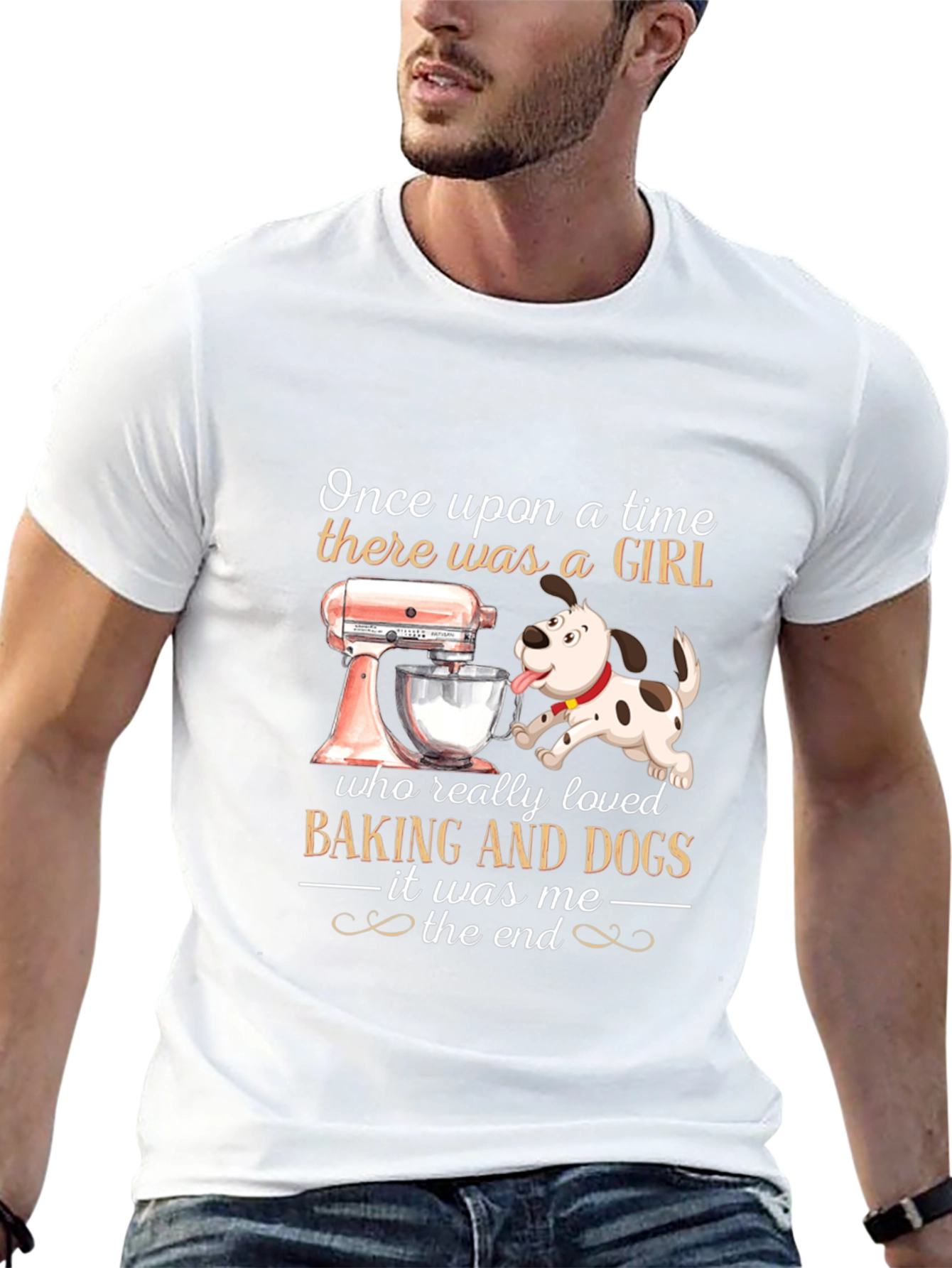 Baking and Dogs Graphic T-Shirt