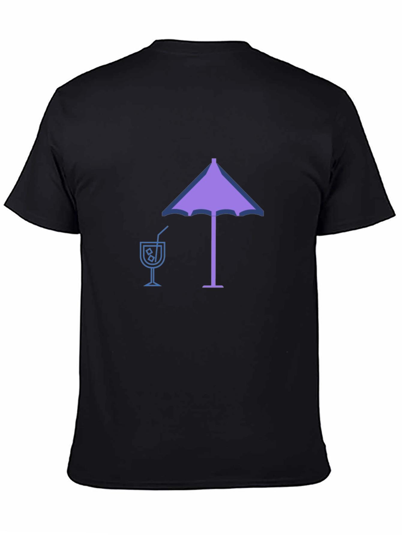 Beach Vibes Graphic Tee - Relaxed Fit Cotton T-Shirt