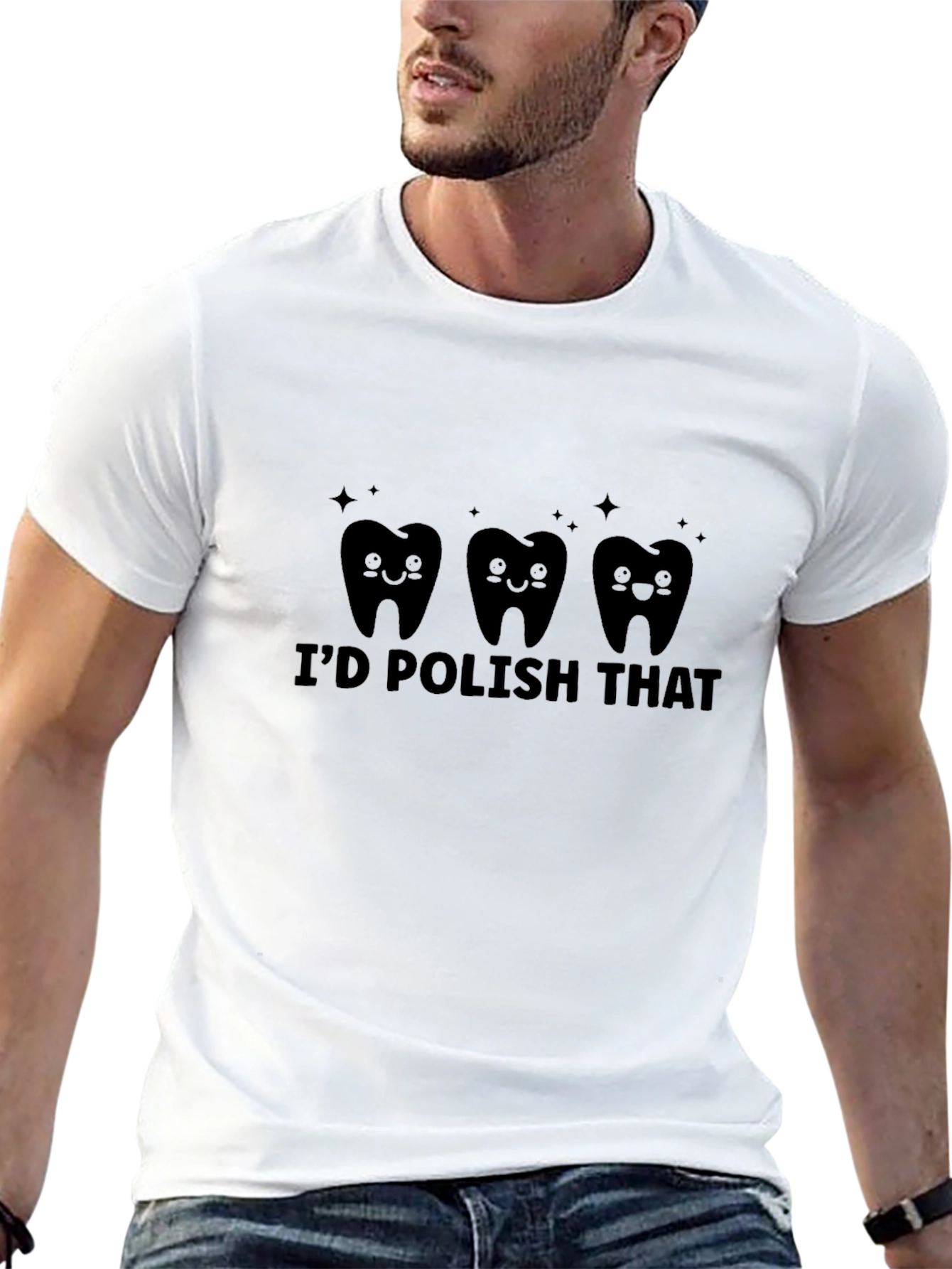 Id Polish That T-Shirt Dental Hygienist Tee