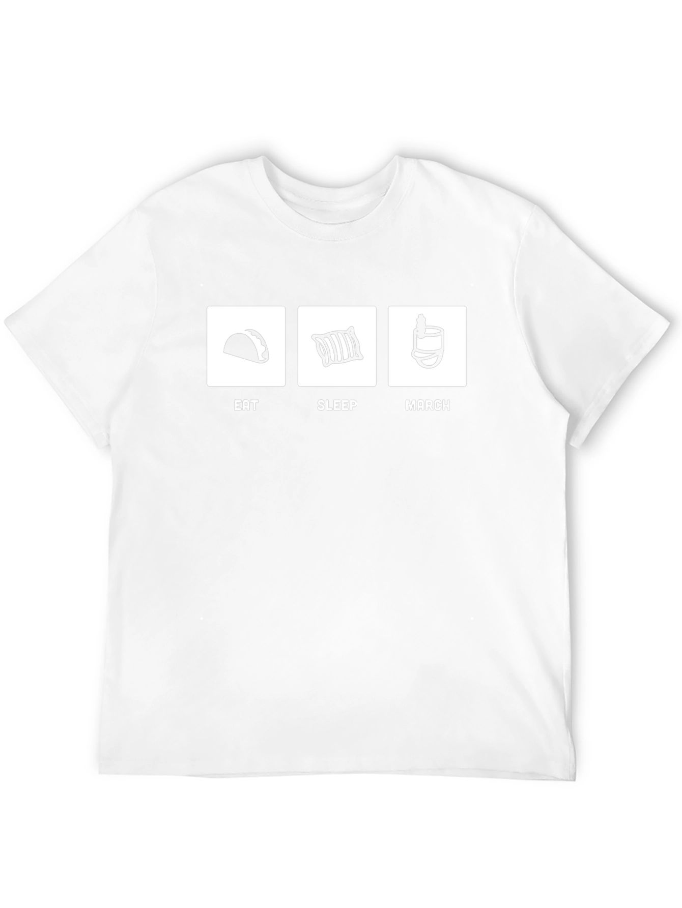 Eat Sleep March Funny T-Shirt