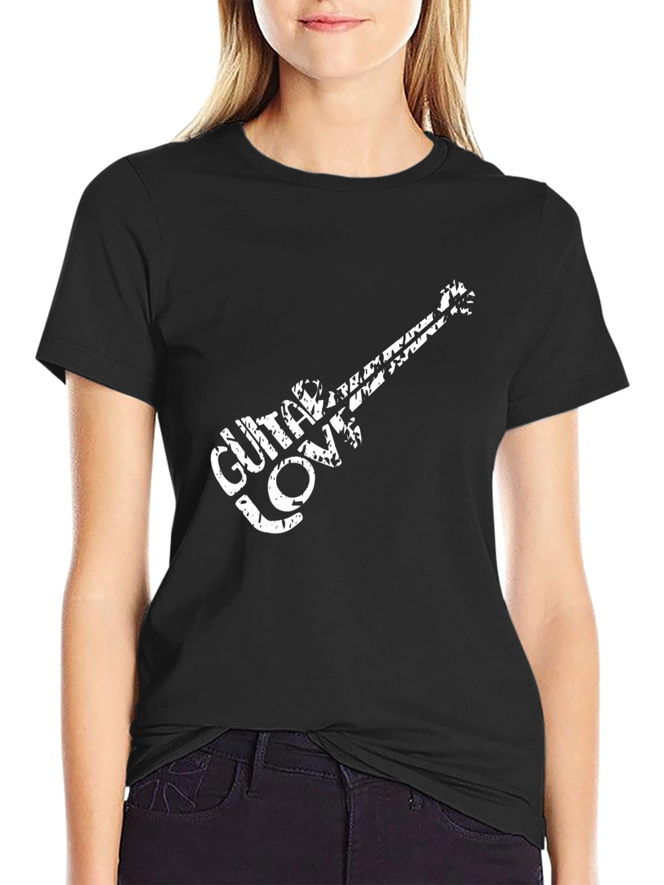 Guitar Love Black T-Shirt
