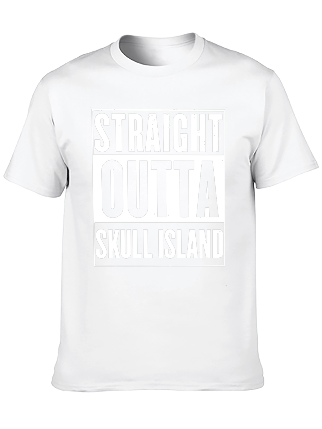 Straight Outta Skull Island Graphic T-Shirt