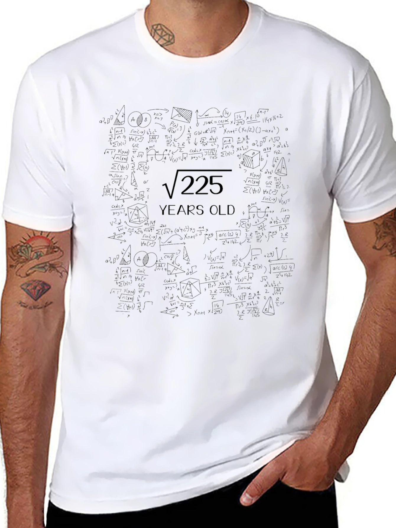 Funny 15th Birthday T-Shirt - Math Joke Teen Gift
