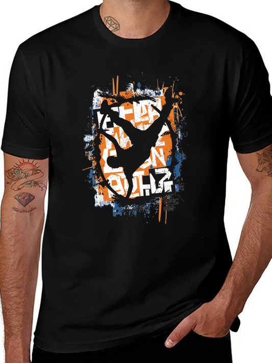 Urban Dance Graphic Tee - Breakdancing Style