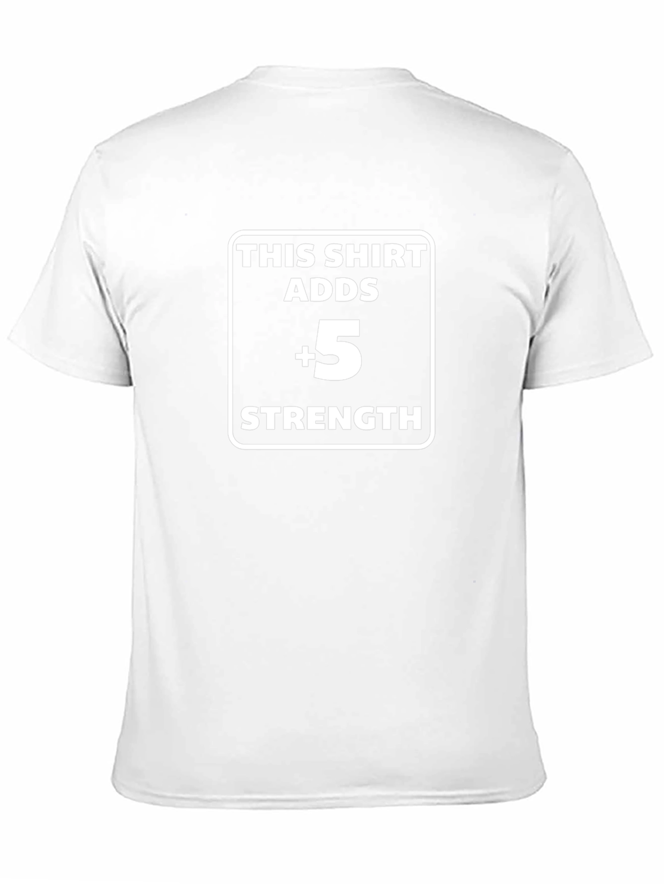 +5 Strength T-Shirt - Black Cotton Blend