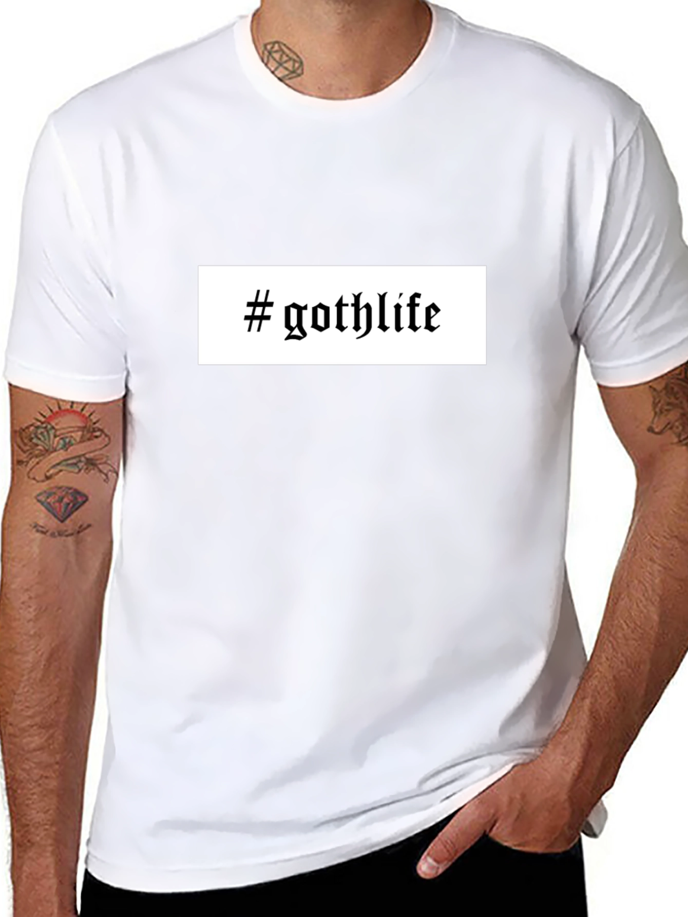 Goth Life Black T-Shirt