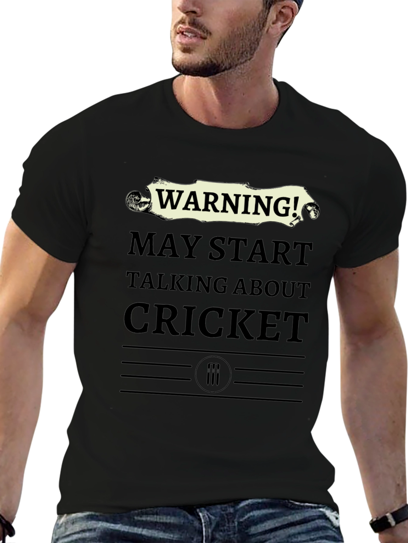 Warning! May Start Talking About Cricket T-Shirt