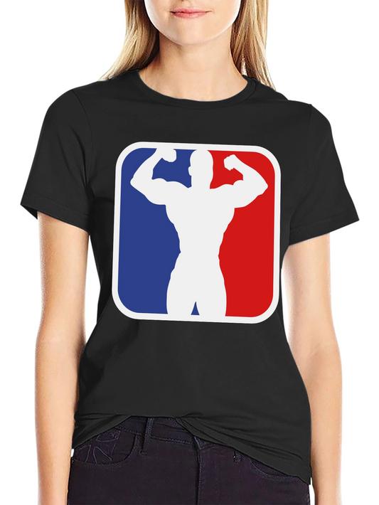 Muscleman Silhouette Graphic Tee