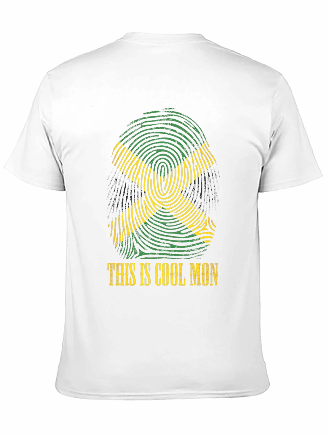 Jamaican Fingerprint Flag T-Shirt