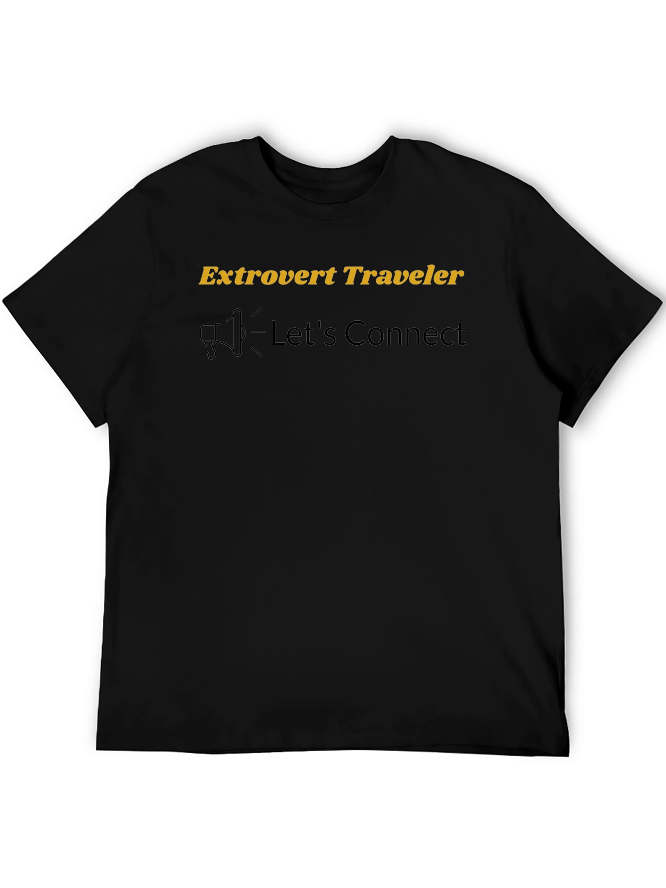 Extrovert Traveler T-Shirt - Lets Connect