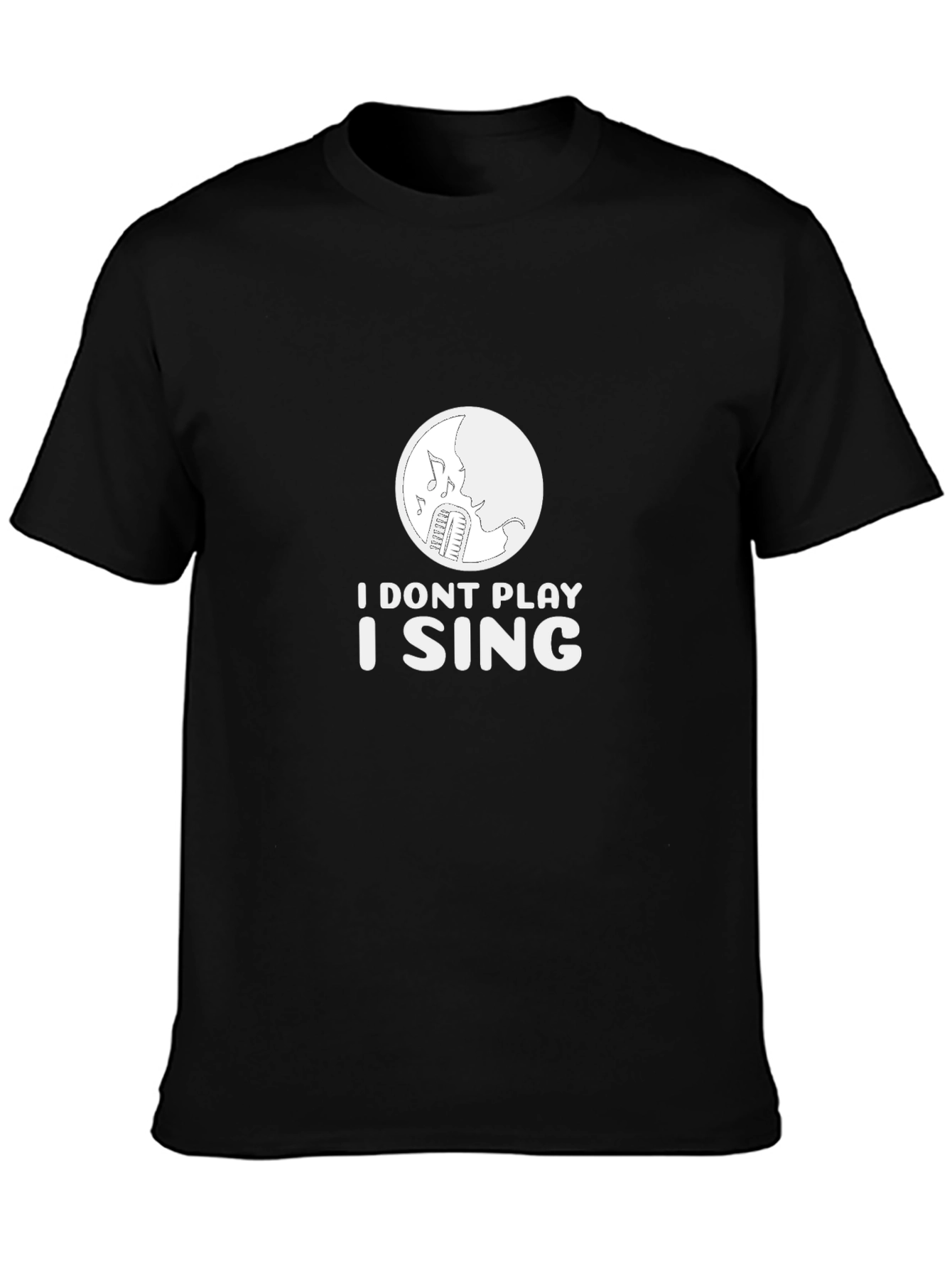I SING Graphic Tee - Musicians Statement Shirt