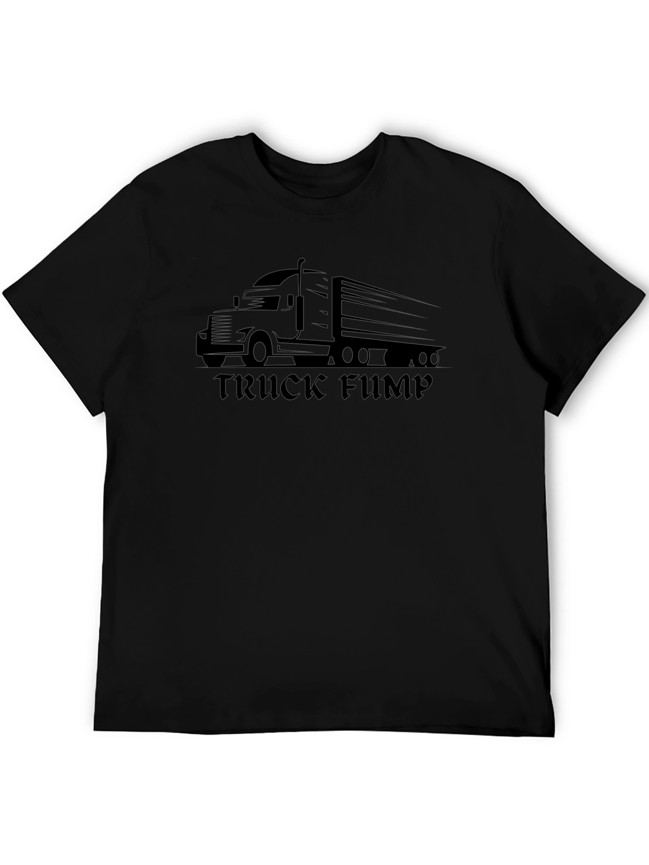 Truck Fump Graphic T-Shirt - Cool Black Tee