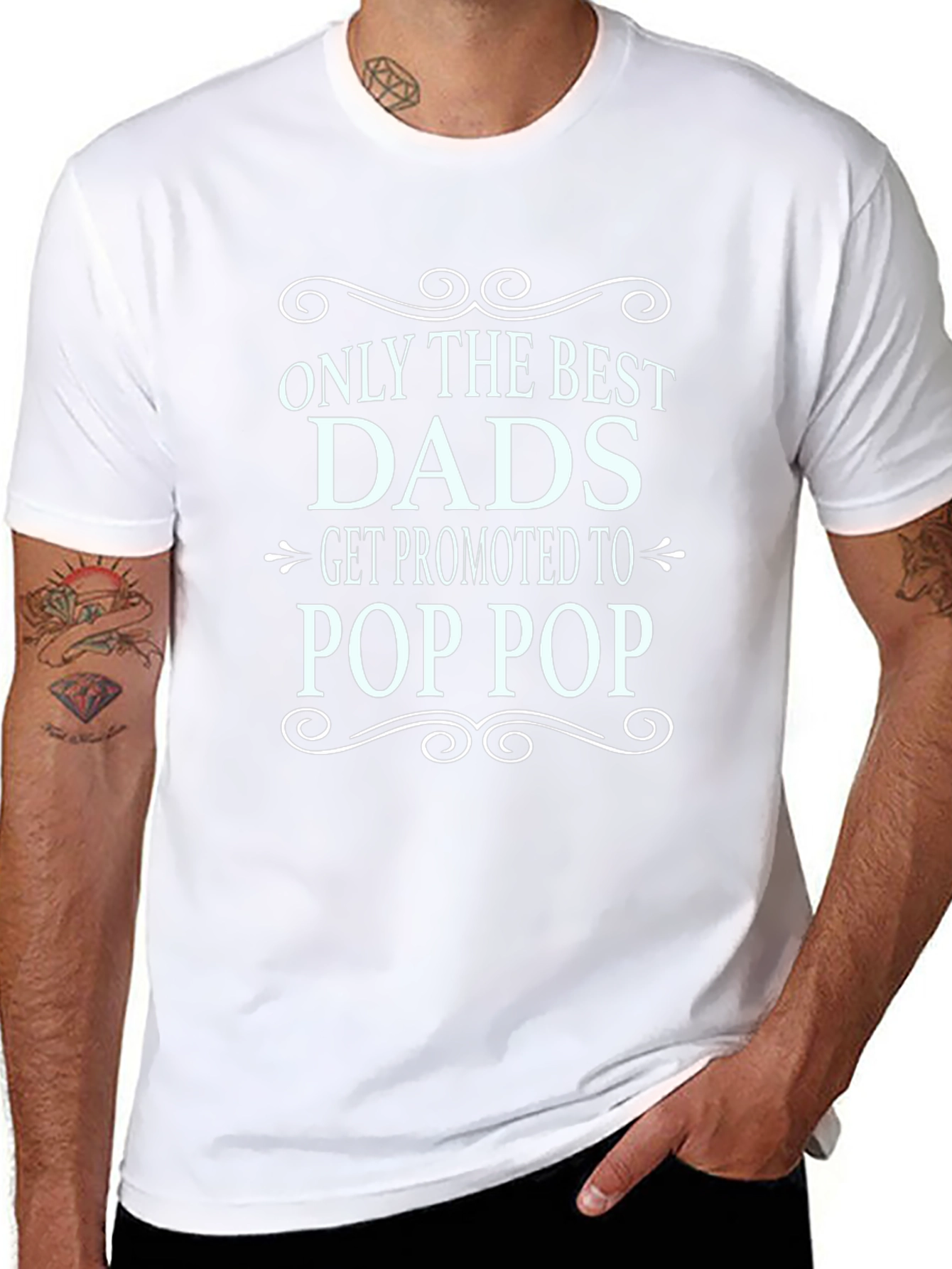 Dad Promoted to Pop Pop T-Shirt