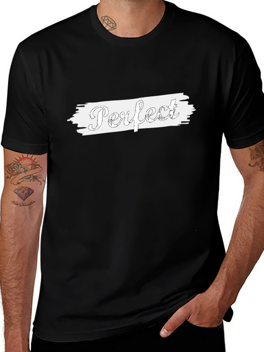 Perfect Graphic T-Shirt - Stylish Crew Neck Tee