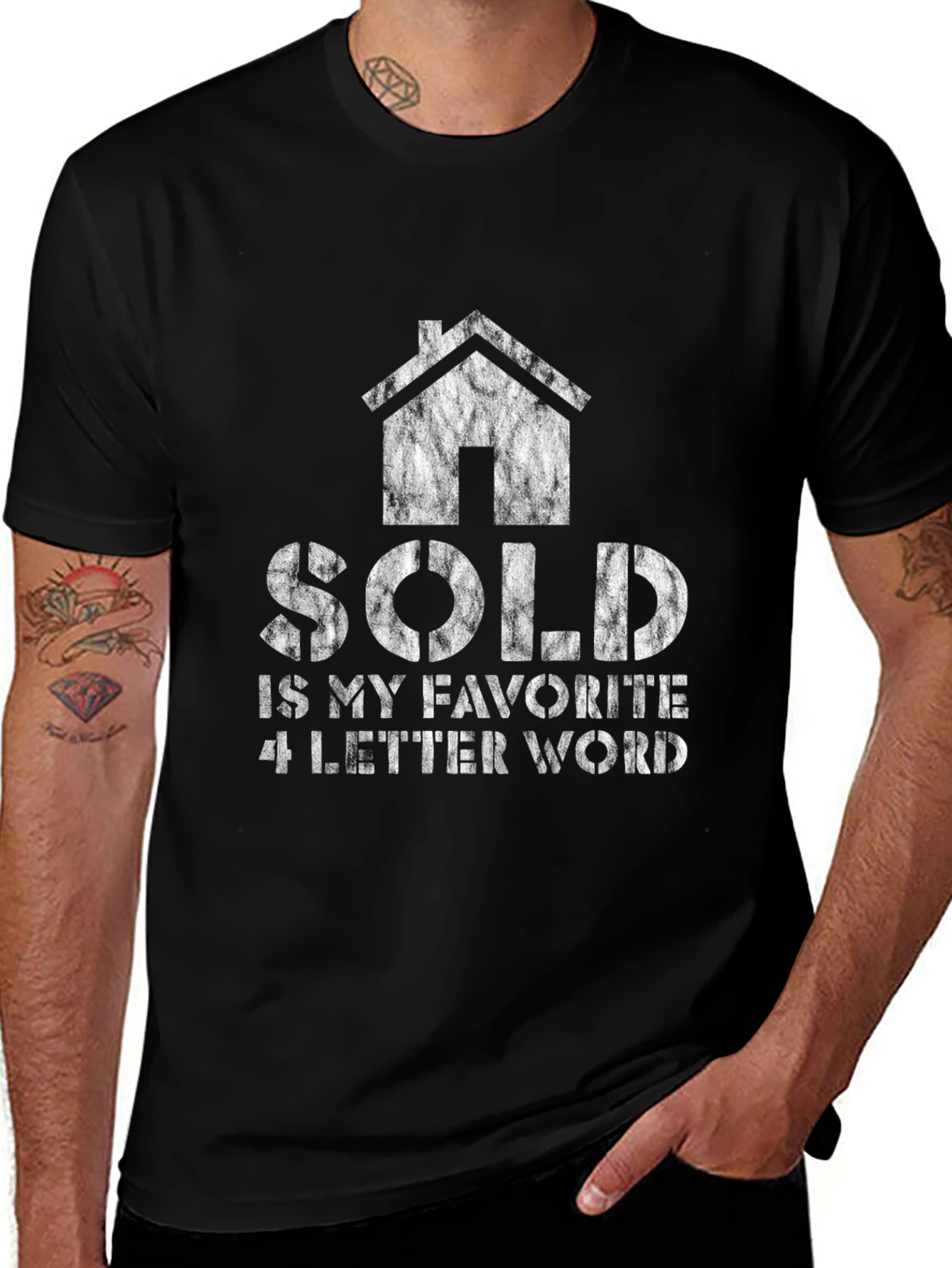 Realtor SOLD T-Shirt - Real Estate Agent Gift