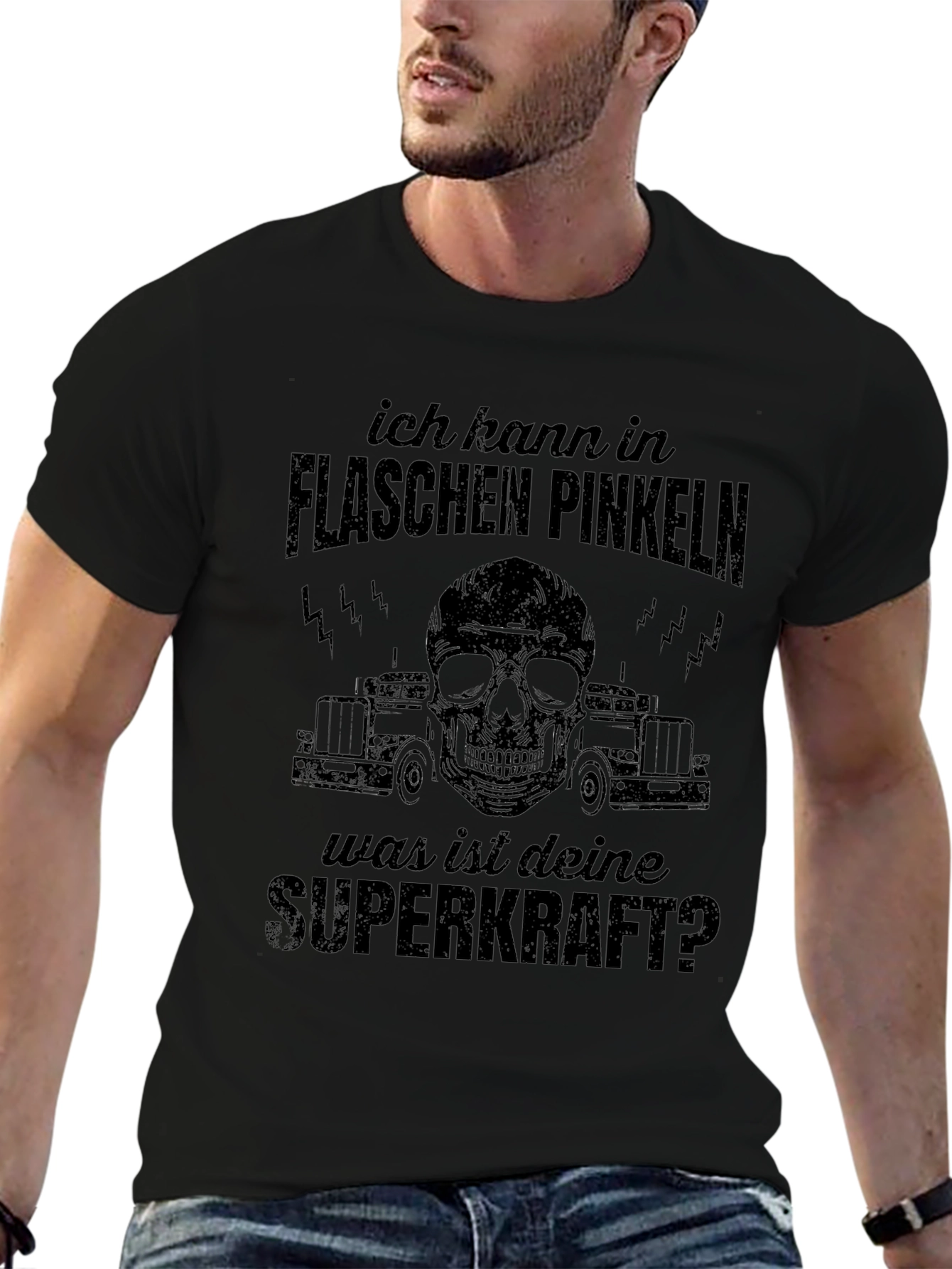 Funny German T-Shirt - My Superpower!