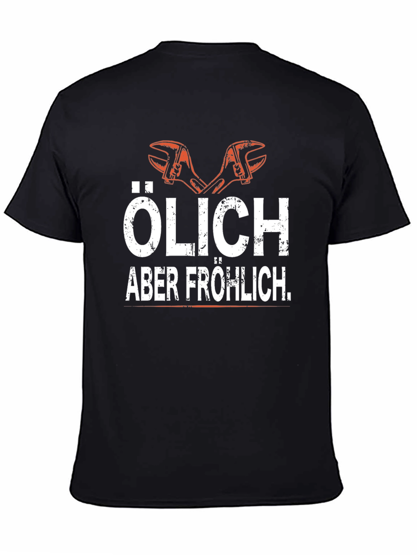 Ölich Aber Fröhlich Mechanic Wrench T-Shirt