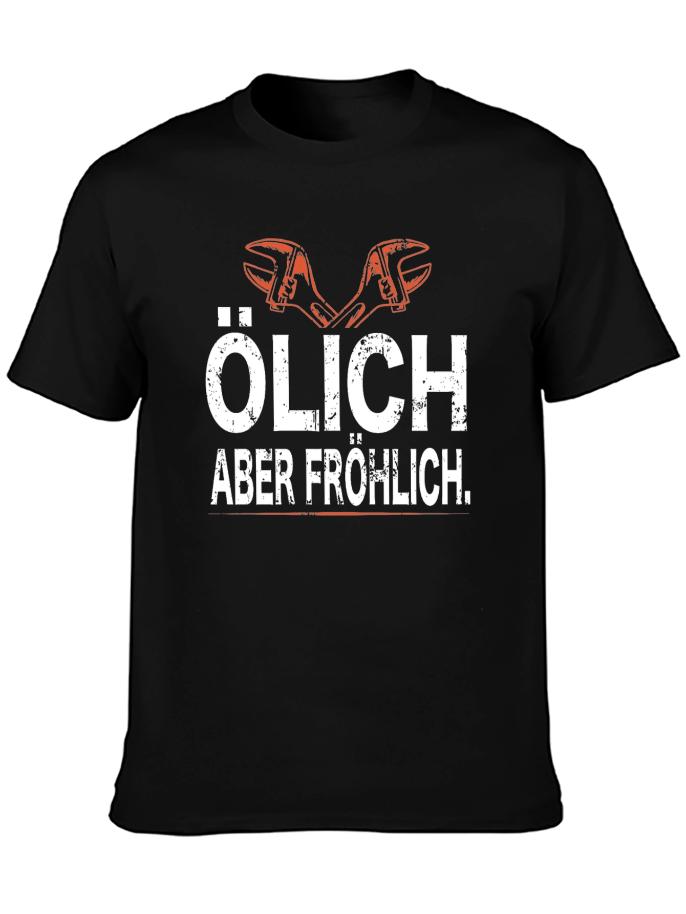 Ölich Aber Fröhlich Mechanic Wrench T-Shirt