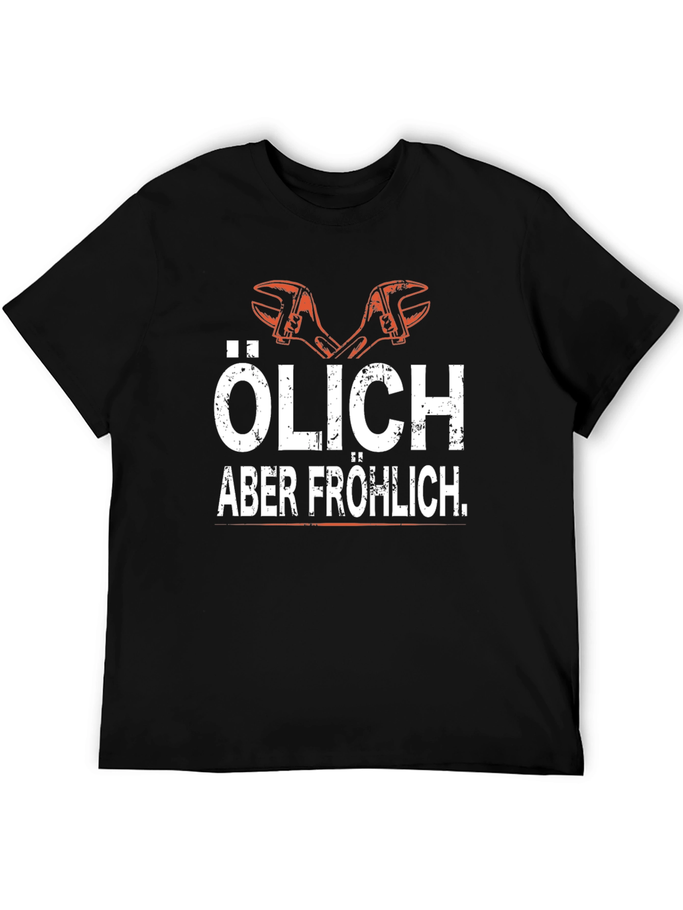 Ölich Aber Fröhlich Mechanic Wrench T-Shirt