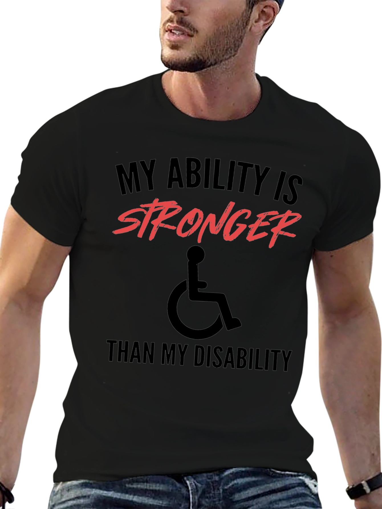 Ability Stronger Than Disability T-Shirt