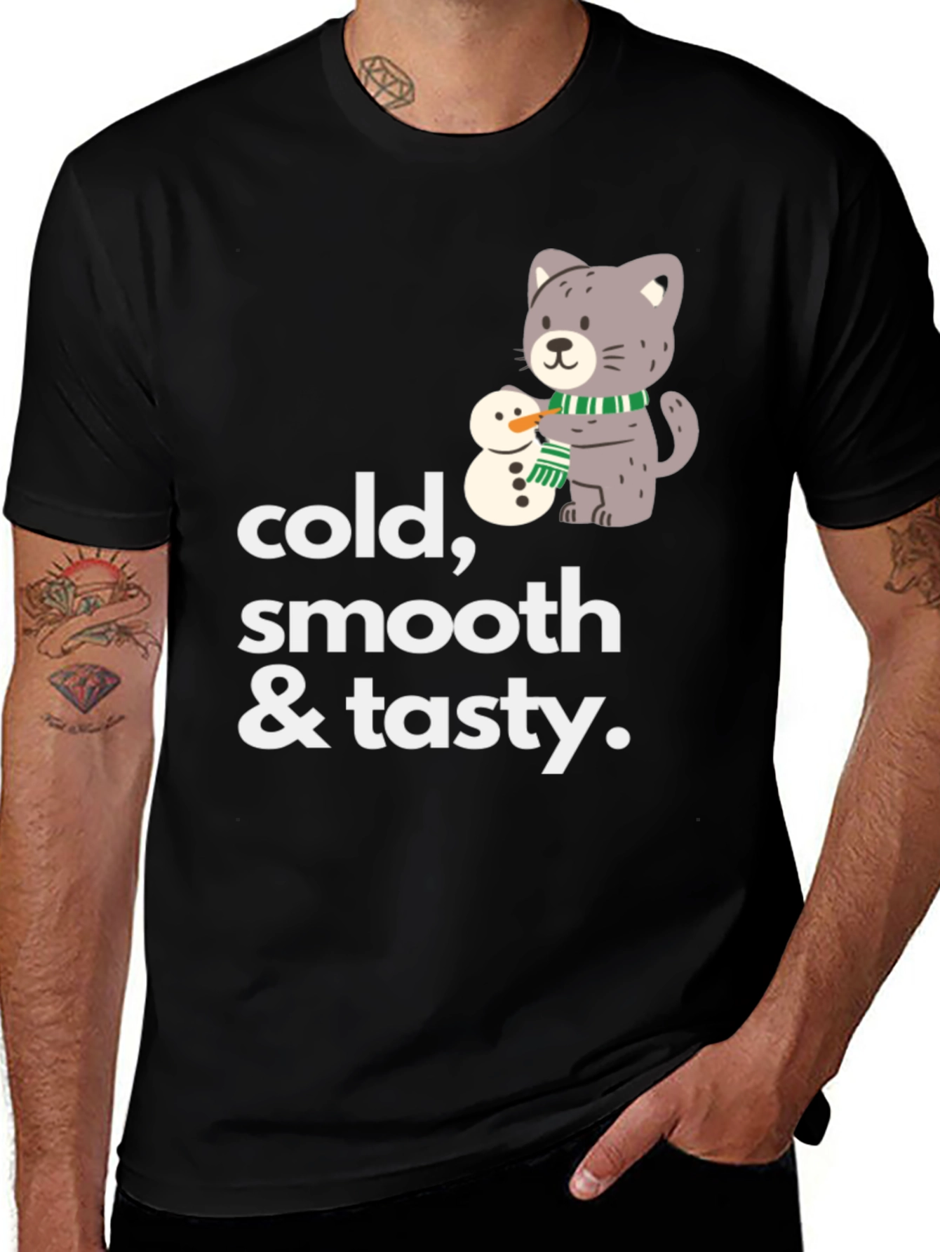 Cold Smooth & Tasty Graphic Tee