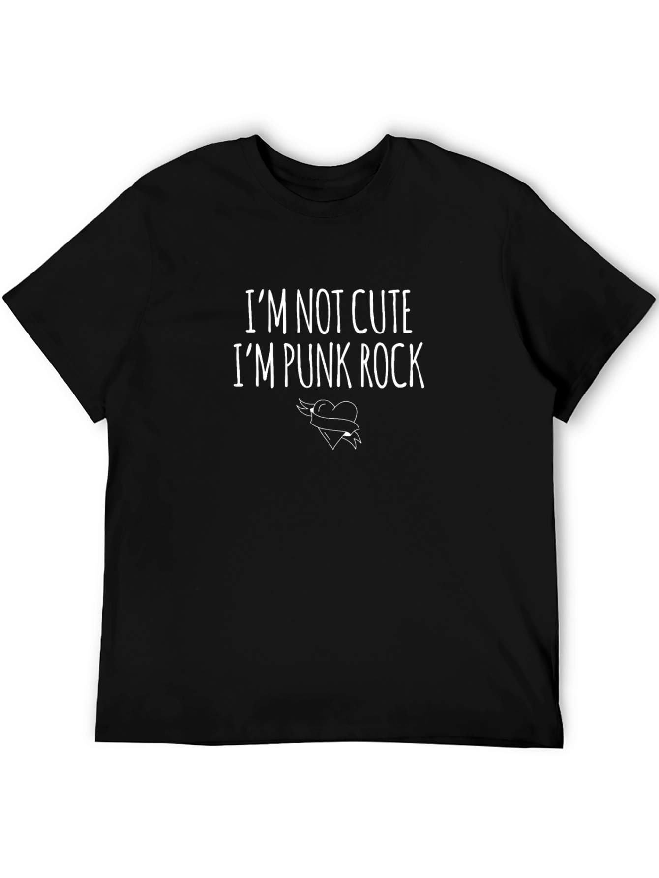 Im Not Cute Im Punk Rock T-Shirt