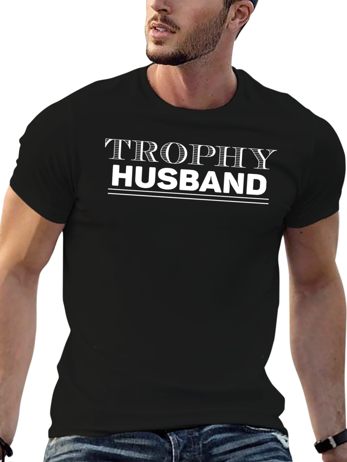 Trophy Husband Graphic T-Shirt