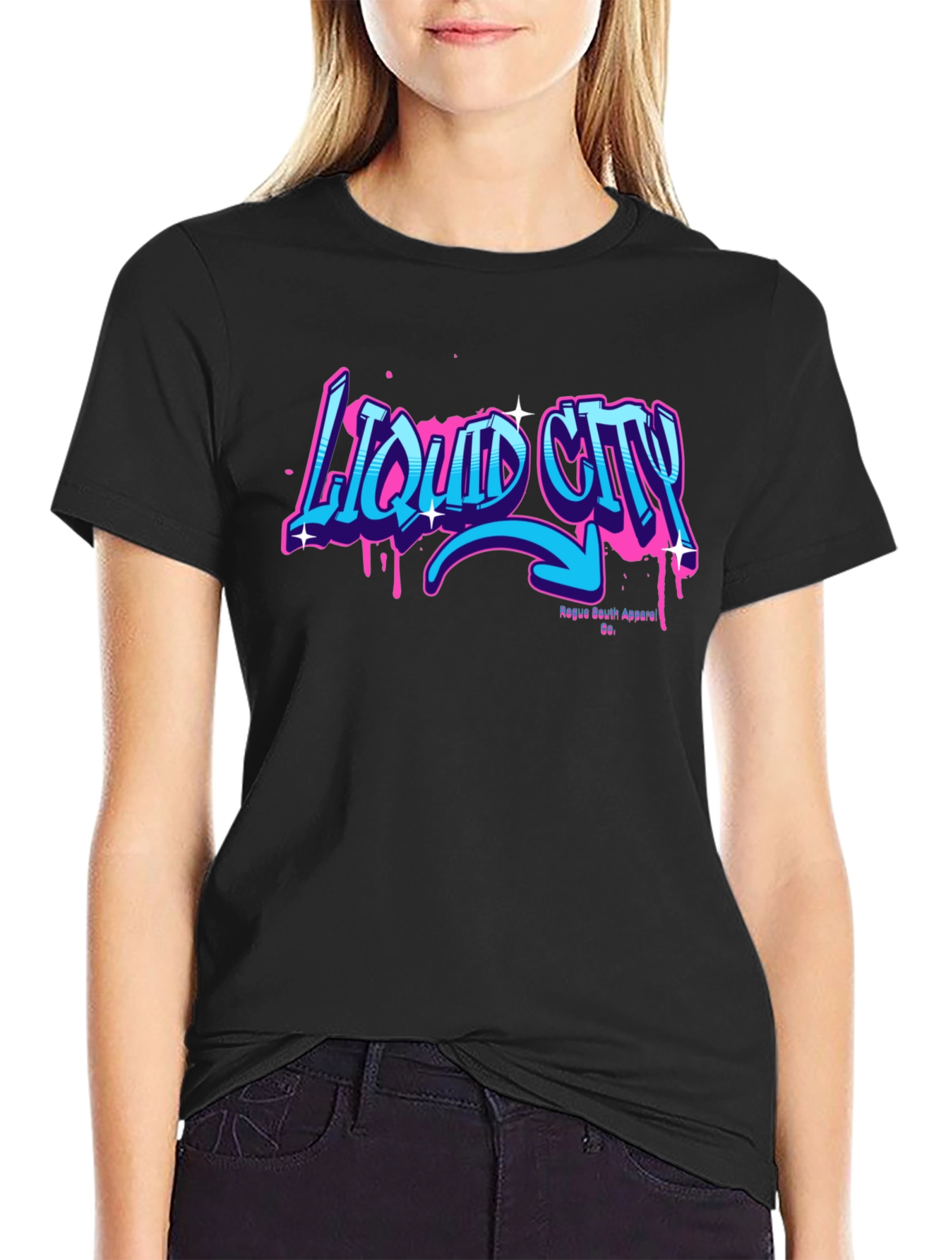 Liquid City Graphic Tee - Rogue South Apparel