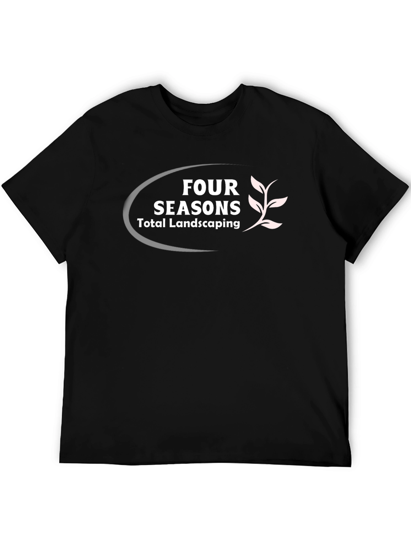 Four Seasons Total Landscaping Black T-Shirt