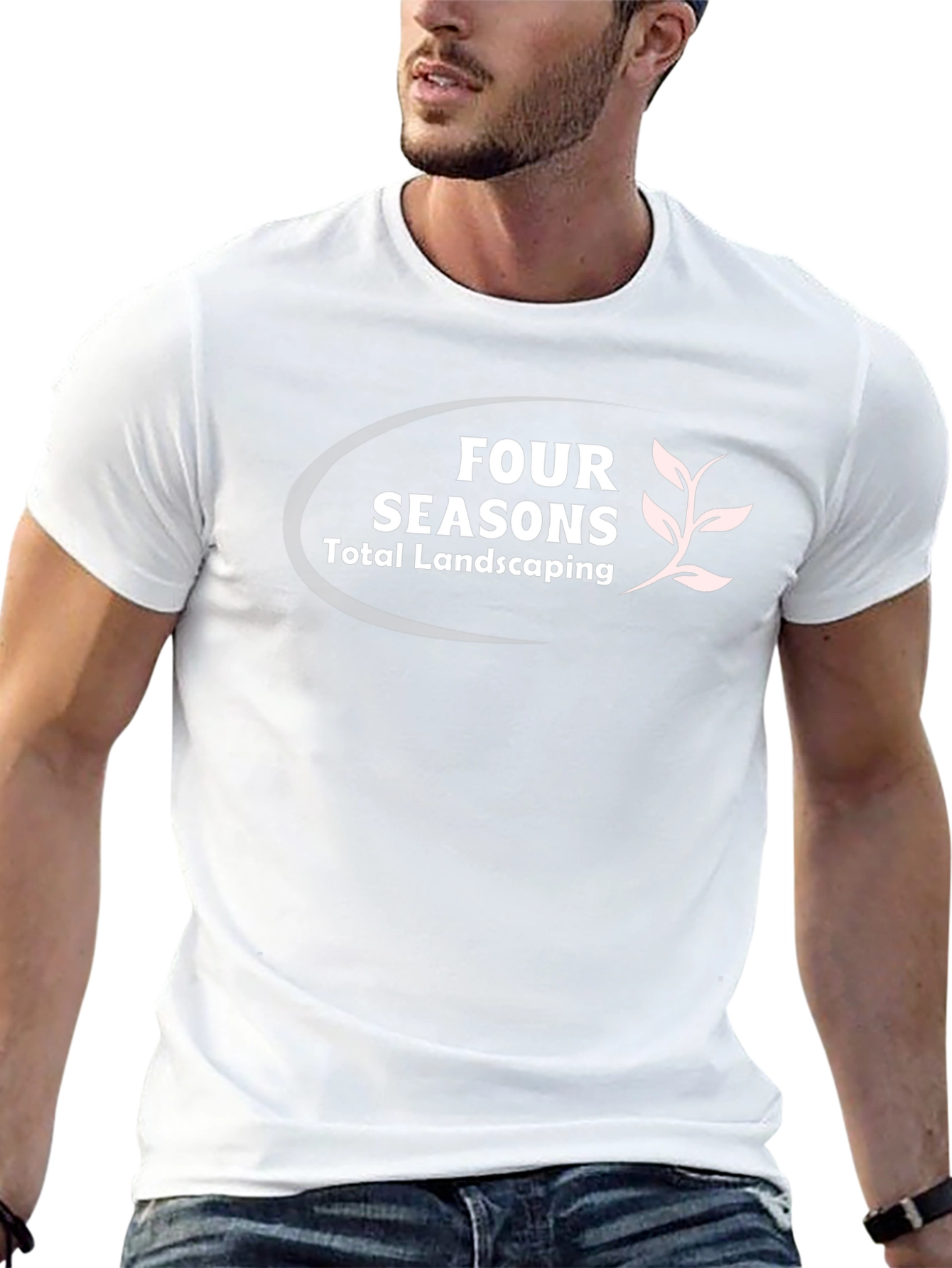 Four Seasons Total Landscaping Black T-Shirt