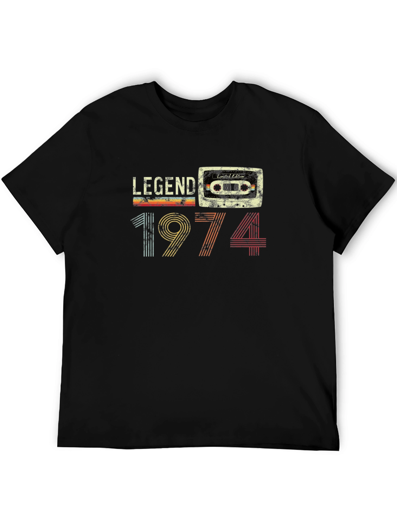Legend 1974 Cassette Tape Graphic T-Shirt