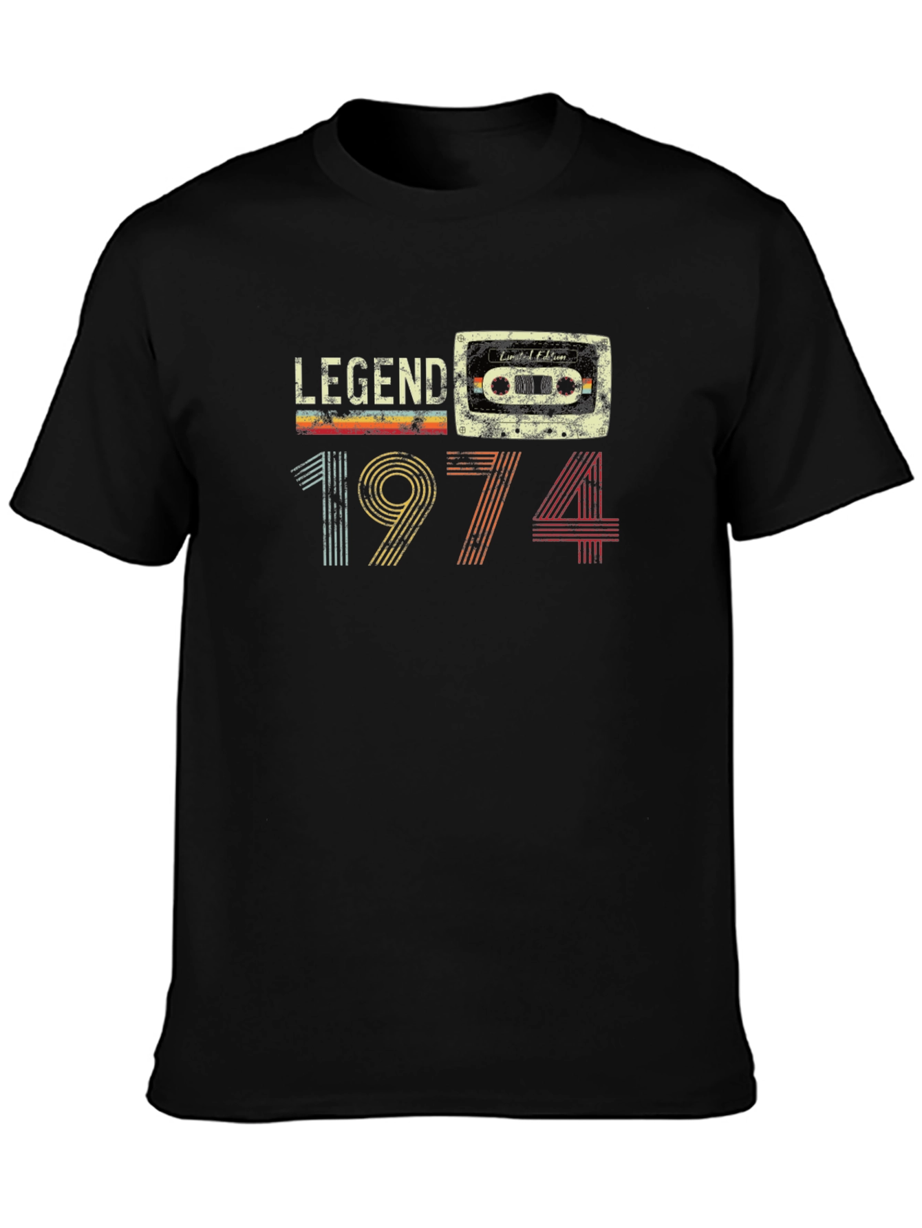 Legend 1974 Cassette Tape Graphic T-Shirt