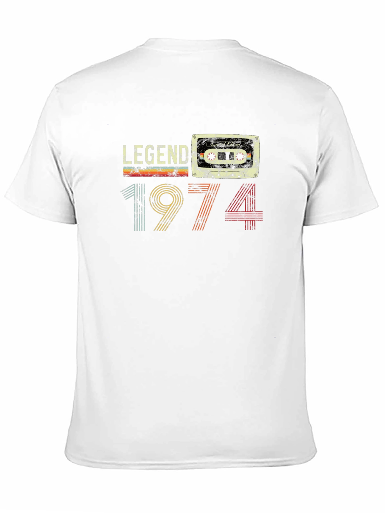 Legend 1974 Cassette Tape Graphic T-Shirt