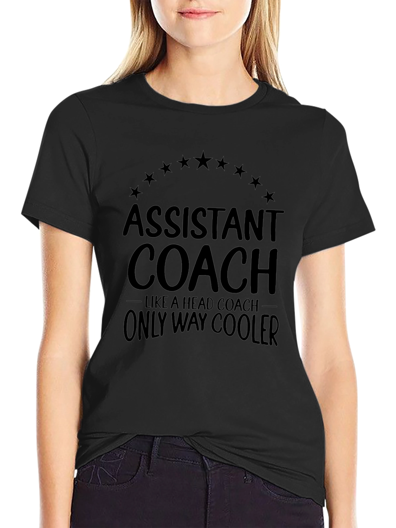 Assistant Coach T-Shirt - Only Way Cooler Graphic Tee