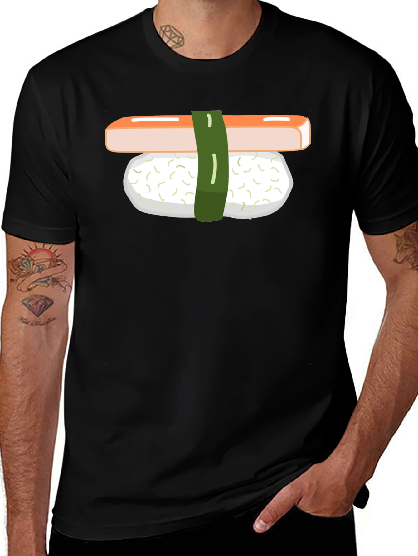Sushi Graphic Tee - Foodie T-Shirt