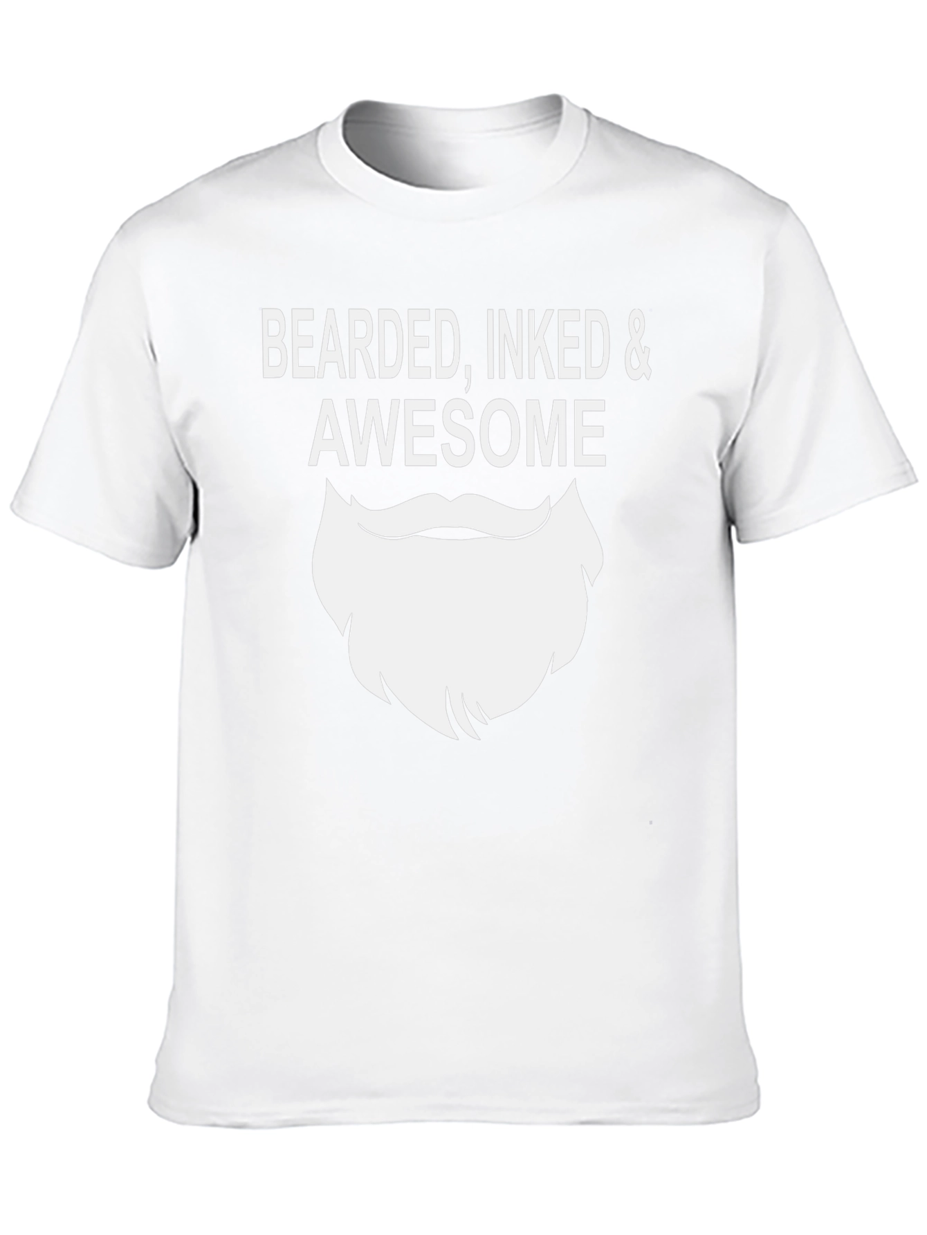 Bearded Inked & Awesome T-Shirt